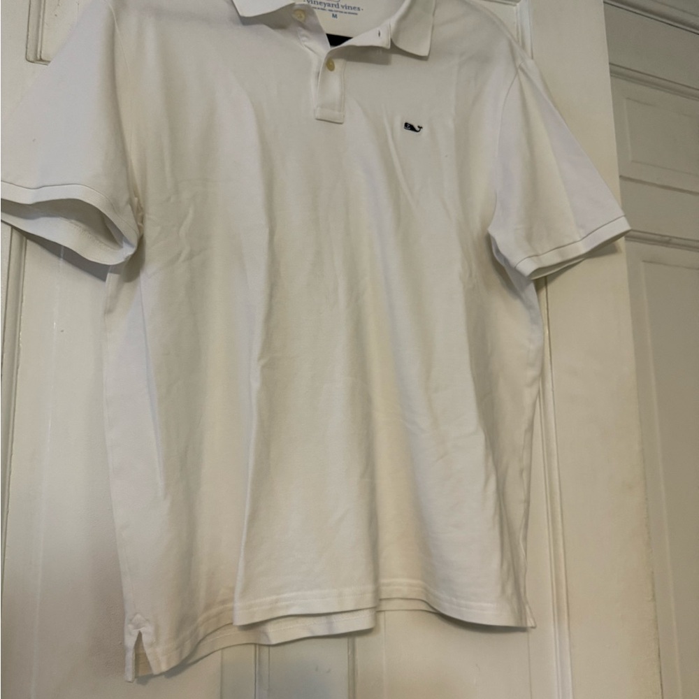 Vineyard Vines White Polo Shirt Relaxed Fit